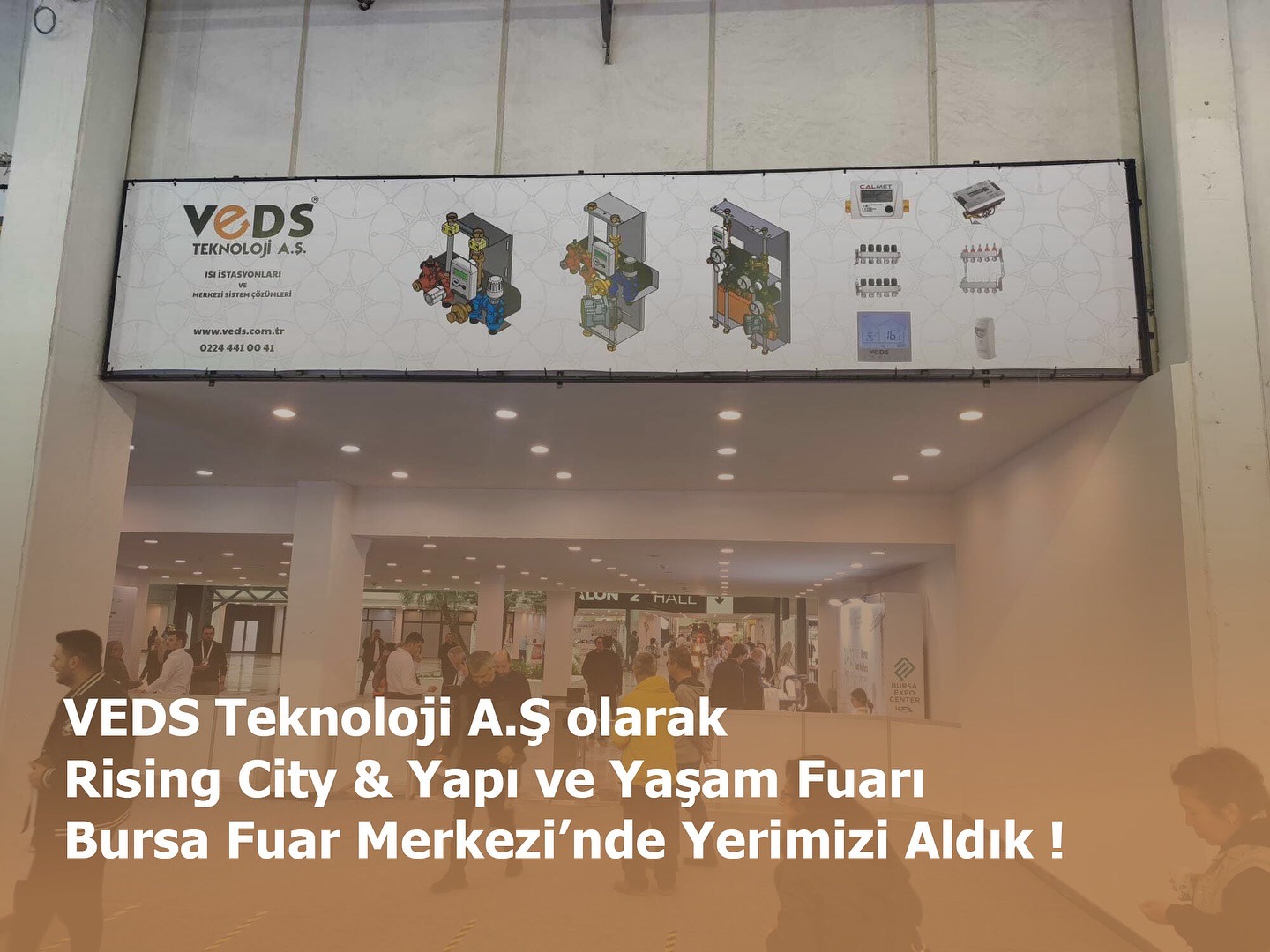 VEDS Teknoloji Rising City & Yapı ve Yaşam Fuarında (2)