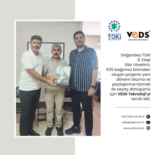 Doğanbey TOKİ 6. Etap Sayaç Dönüşümünde VEDS