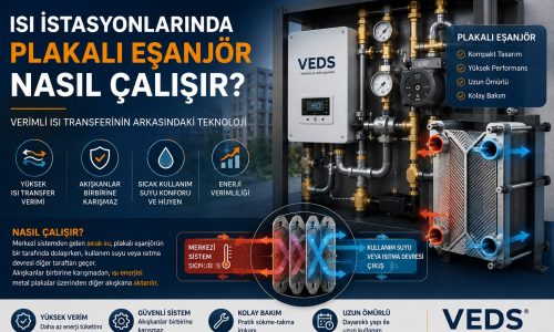 Isı İstasyonlarında Plakalı Eşanjör Nasıl Çalışır Verimli Isı Transferi Rehberi (1)