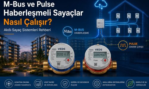 M-Bus ve Pulse Haberleşmeli Sayaçlar Nasıl Çalışır Akıllı Sayaç Sistemleri Rehberi (1)